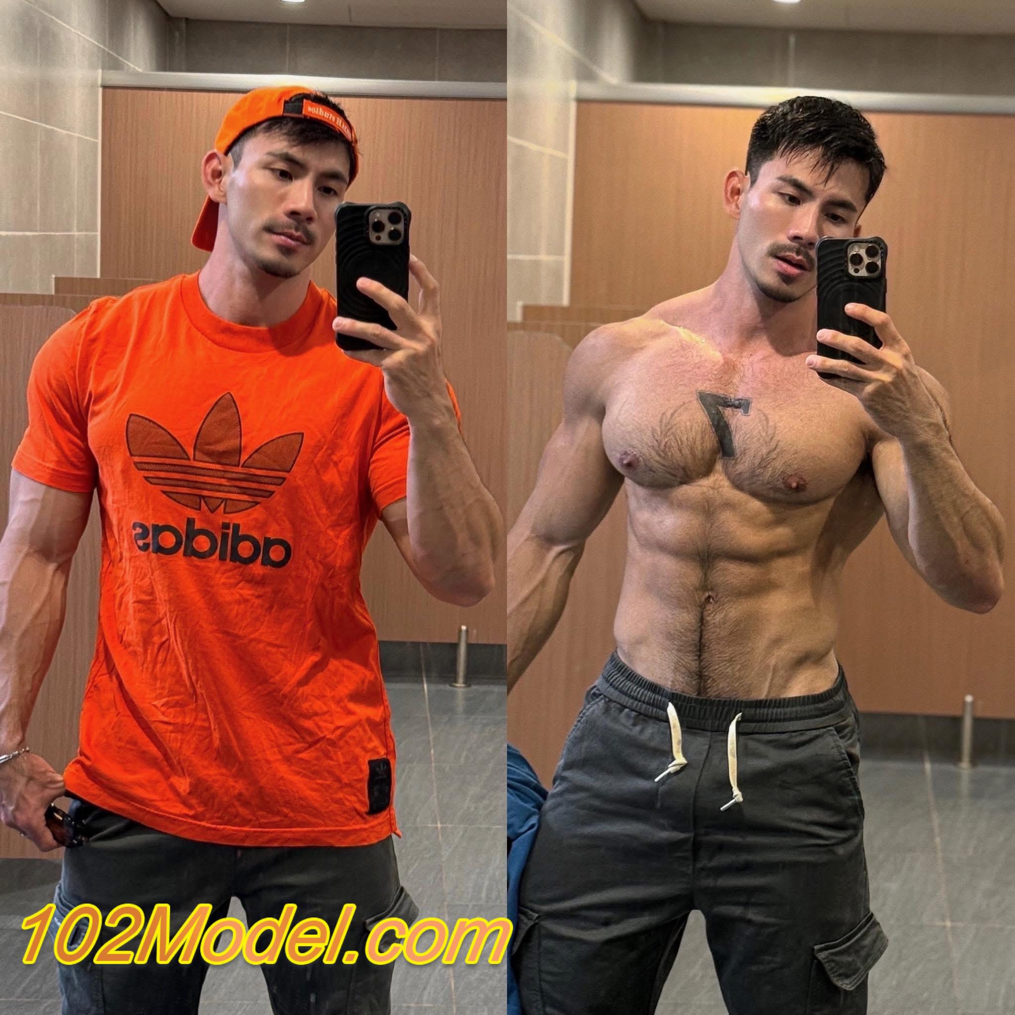 Boy người mẫu body gym siêu chuẩn, ngoại hình nổi bật lông lá siêu đẹp - HẢI:1005 40 IMG 0506