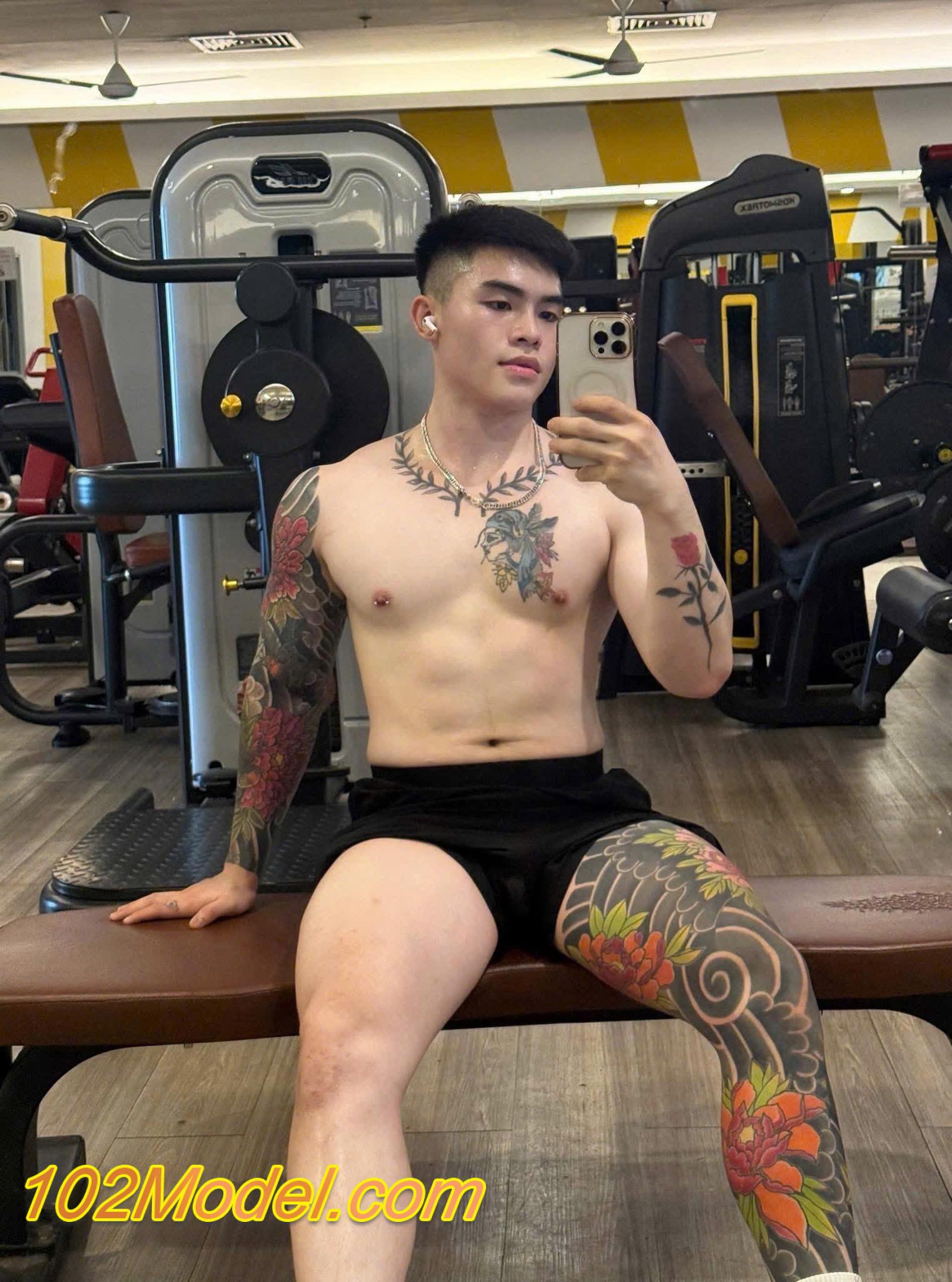 Hotboy phòng gym body ngon dâm, cu đẹp vừa miệng - LONG:1426 14 IMG 1641