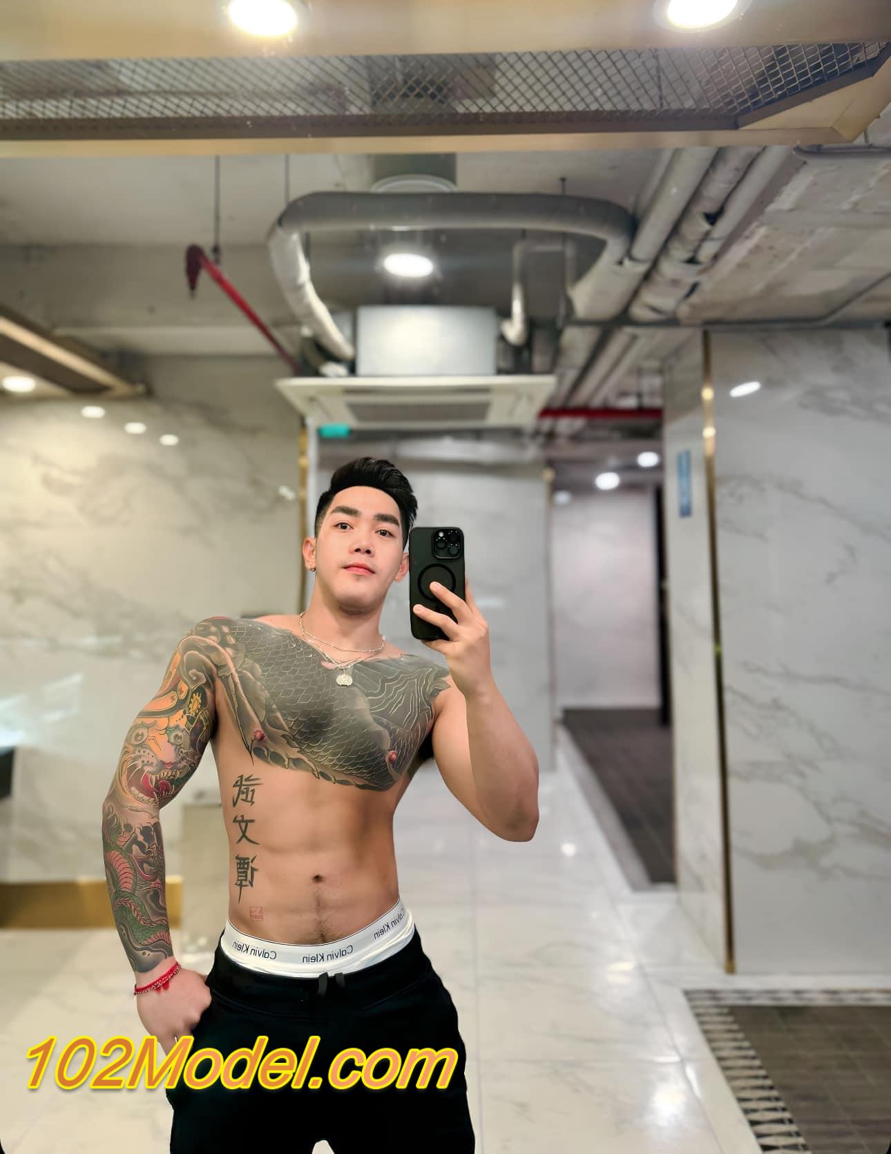 Boy menly cu to nắc sướng, sở hữu nhiều hình xăm đẹp quyến rũ - HUY:1123 17 A785D3F3 CAD4 4E9B B4F3 9ACE96AD2405