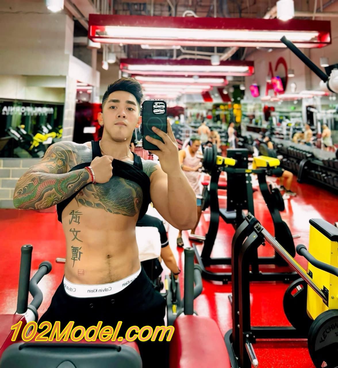 Boy menly cu to nắc sướng, sở hữu nhiều hình xăm đẹp quyến rũ - HUY:1123 25 IMG 9391