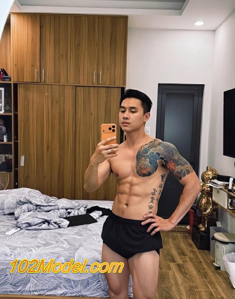 Boy chuyên top body gym tuyệt đẹp, da ngăm nam tính nhìn là mê - HIỂN:1040 16 IMG 1294