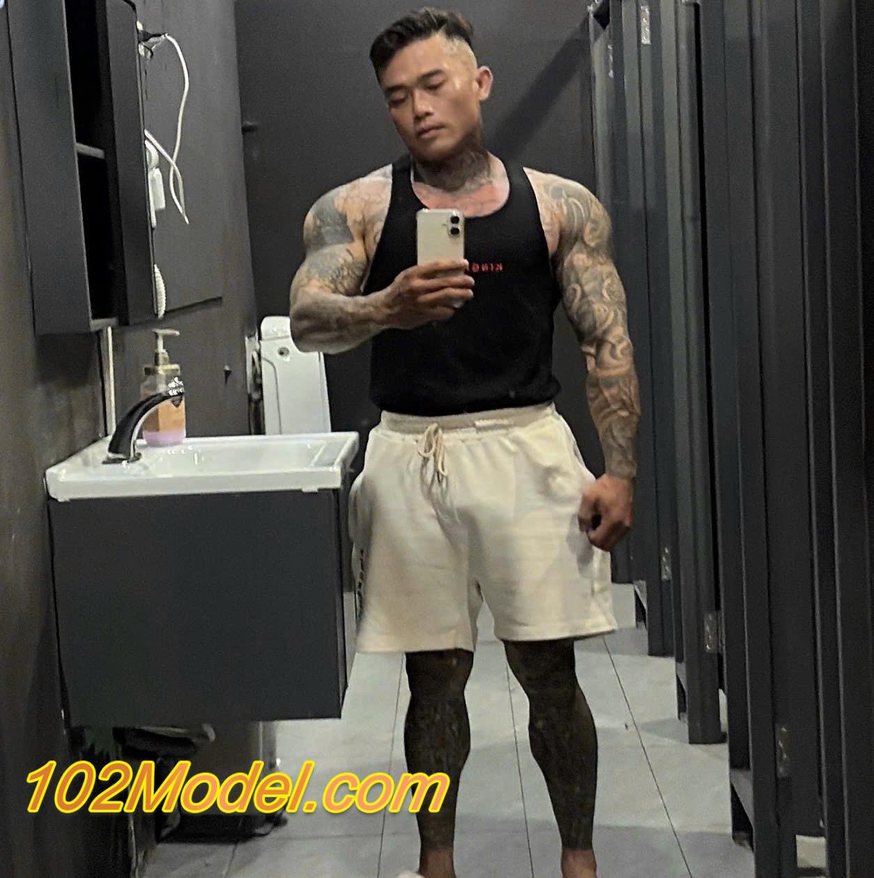 HLV Gym mông to căng tròn, body siêu nét, xăm trổ men ngầu - BEN:1278 18 IMG 2425